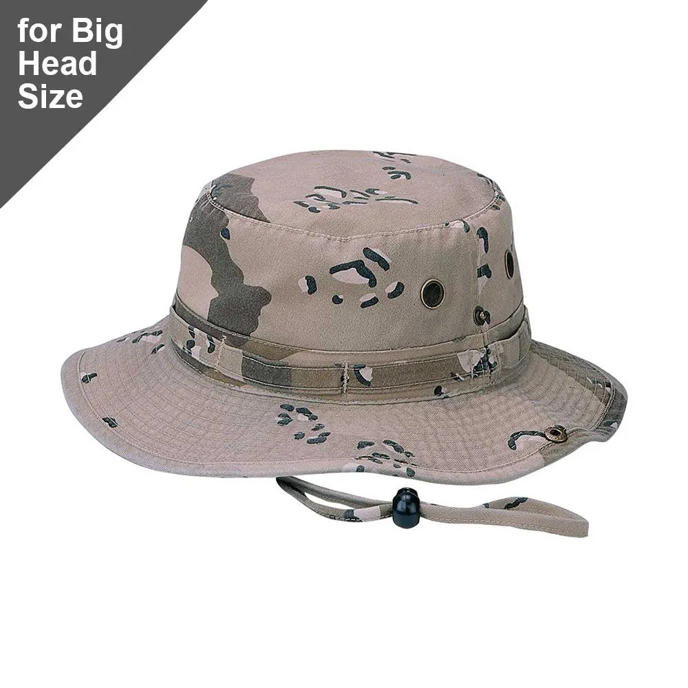 Big Head Camo Washed Twill Hunting Hat