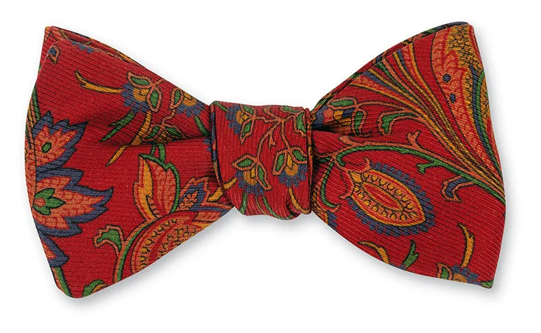 Brick Alexander Floral Bow Tie - B5580