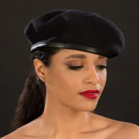 BW9042-Black Beret Hats for Women