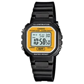 Casio Ladies/Youth Black Yellow Digital LA20WH-9A