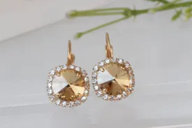 CHAMPAGNE GOLD EARRINGS