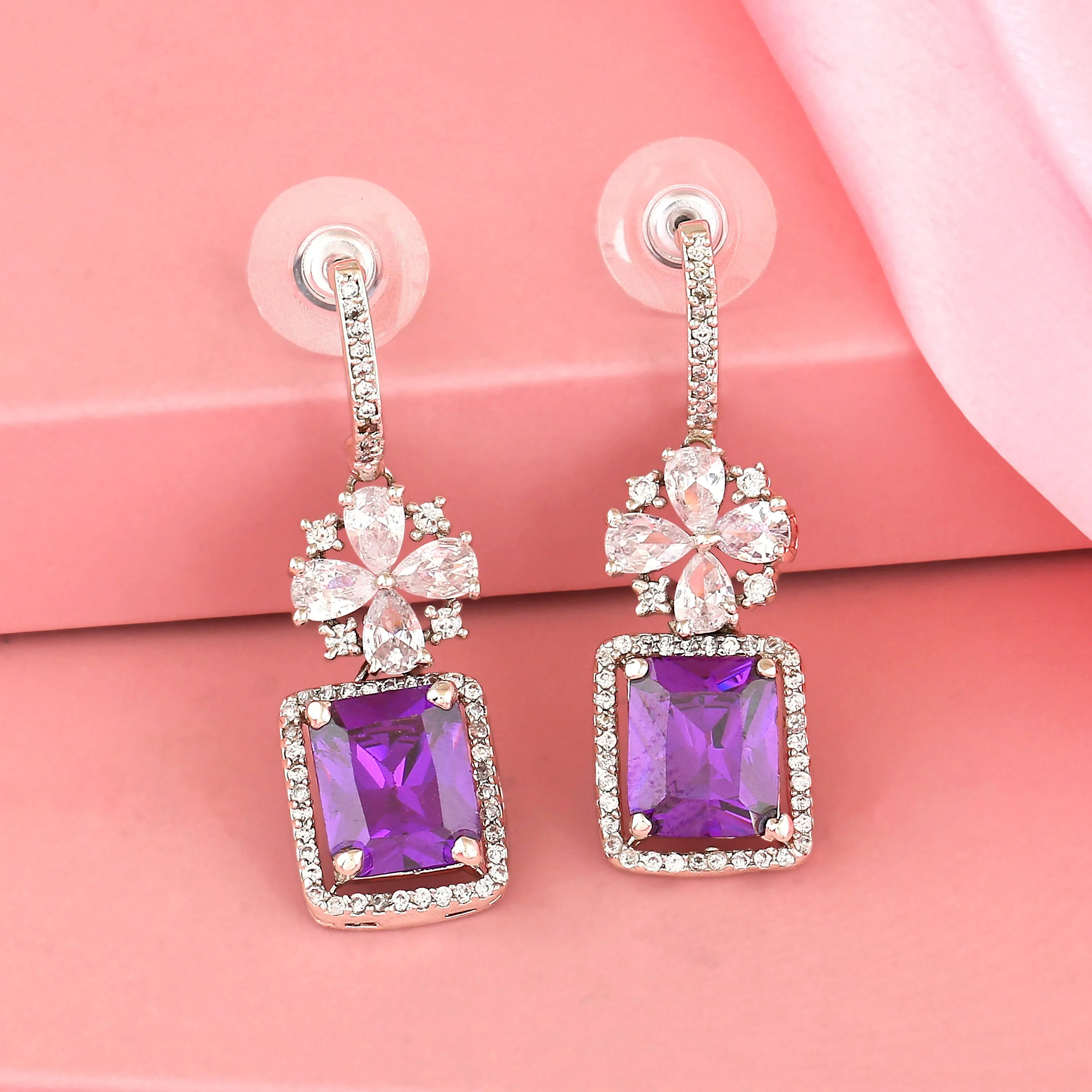 ESTELE - ZINNIA DIAMOND EARRINGS