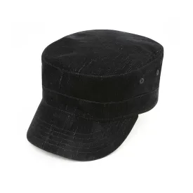 Fashion Denim Army Cap