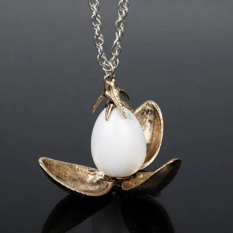 Fire Dragon Egg Necklace