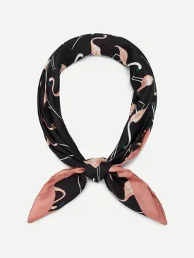 Flamingo Print Bandana