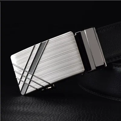 Mens Designer Belts 2017 Real Genuine Leather Automatic Buckle Male Waistbands Belts Luxury Ceinture Homme Luxe Marque Promotion