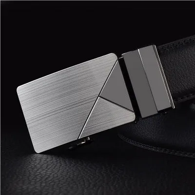 Mens Designer Belts 2017 Real Genuine Leather Automatic Buckle Male Waistbands Belts Luxury Ceinture Homme Luxe Marque Promotion