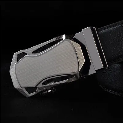 Mens Designer Belts 2017 Real Genuine Leather Automatic Buckle Male Waistbands Belts Luxury Ceinture Homme Luxe Marque Promotion