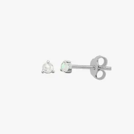 Mini Opal Stud Earrings