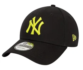 New Era Accessories New York Yankees Child League Essential Black 9FORTY Adjustable Cap