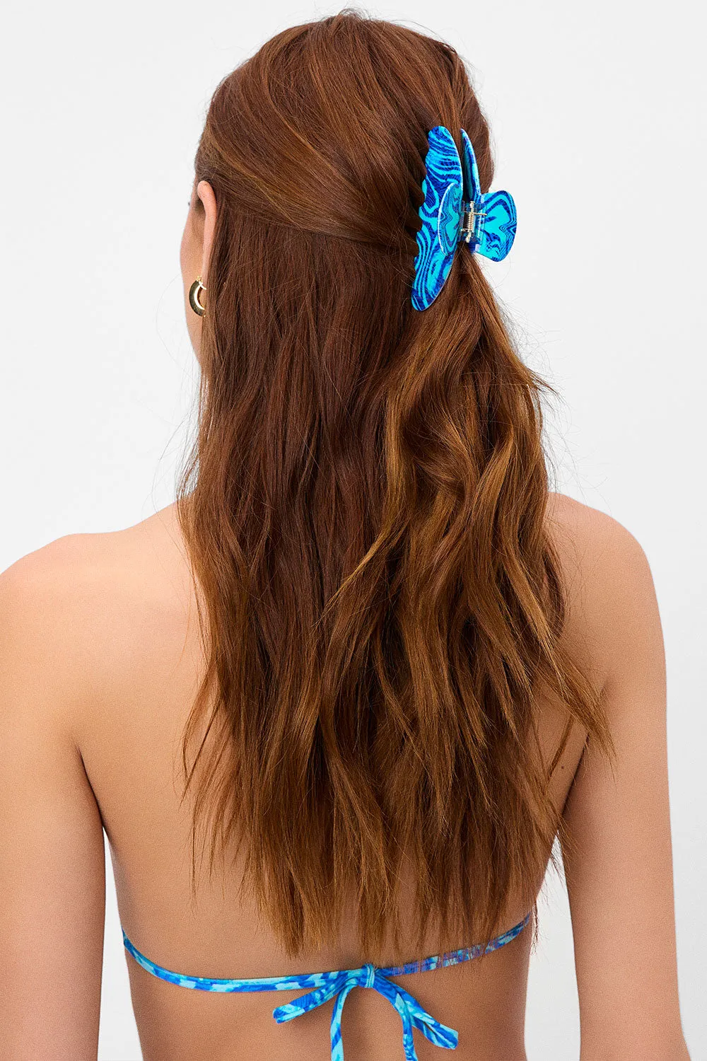 Nixie Claw Hair Clip - Electric