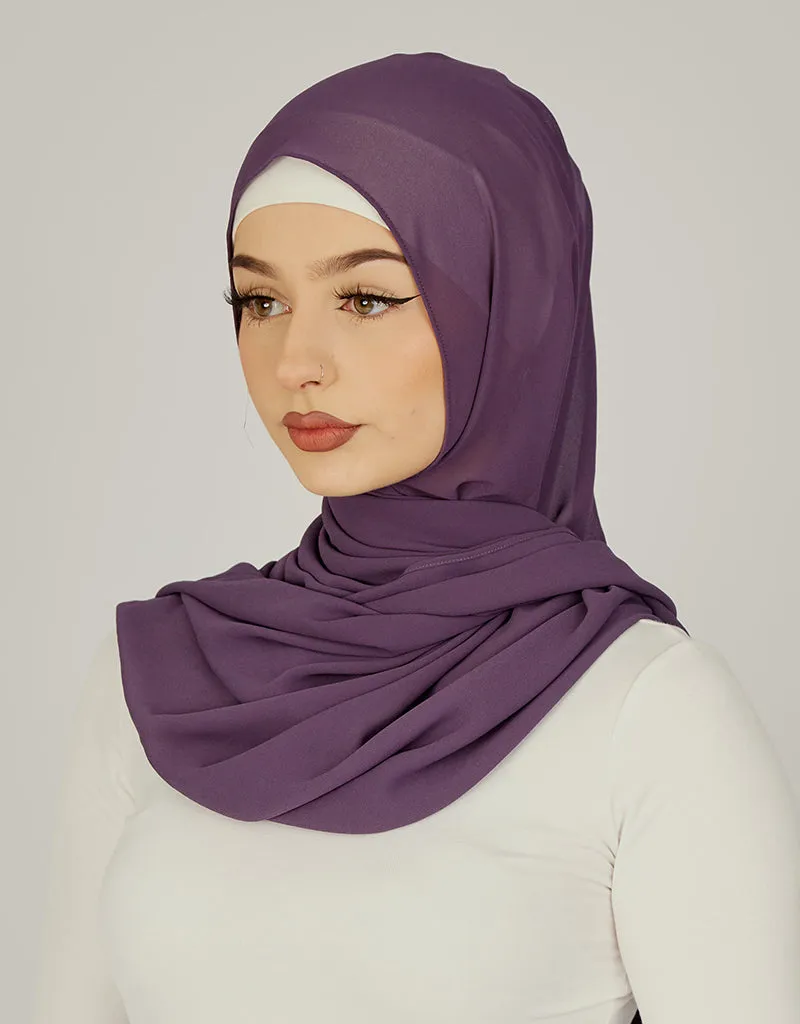 One Piece Scarf - Shades of Purple