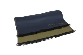 Oxford Blue 2 Tone Scarf - Navy/Beige