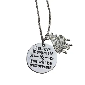 Piano Necklace - Believe in Yourself