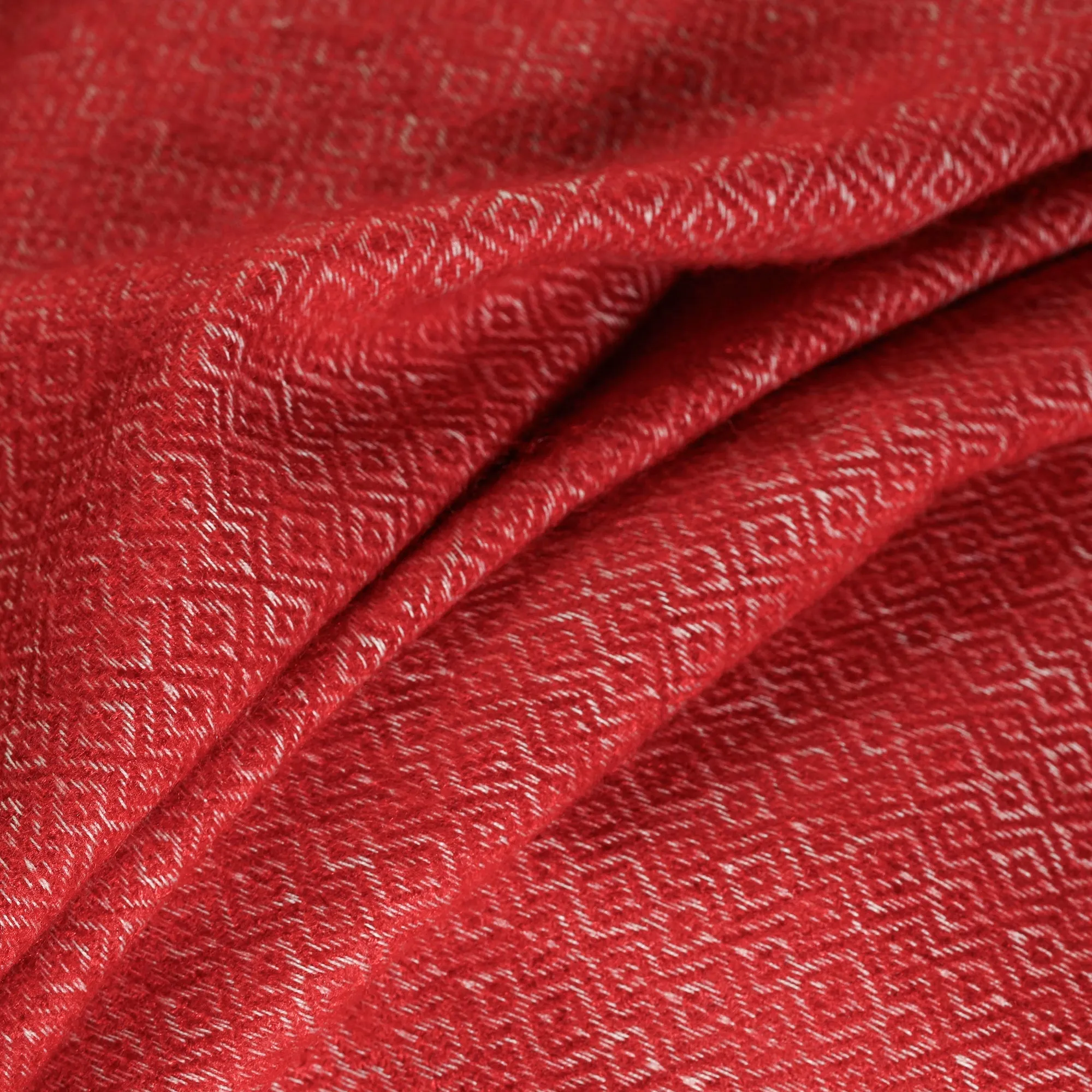 Red - Acrylic Fine Wool Fabric 04