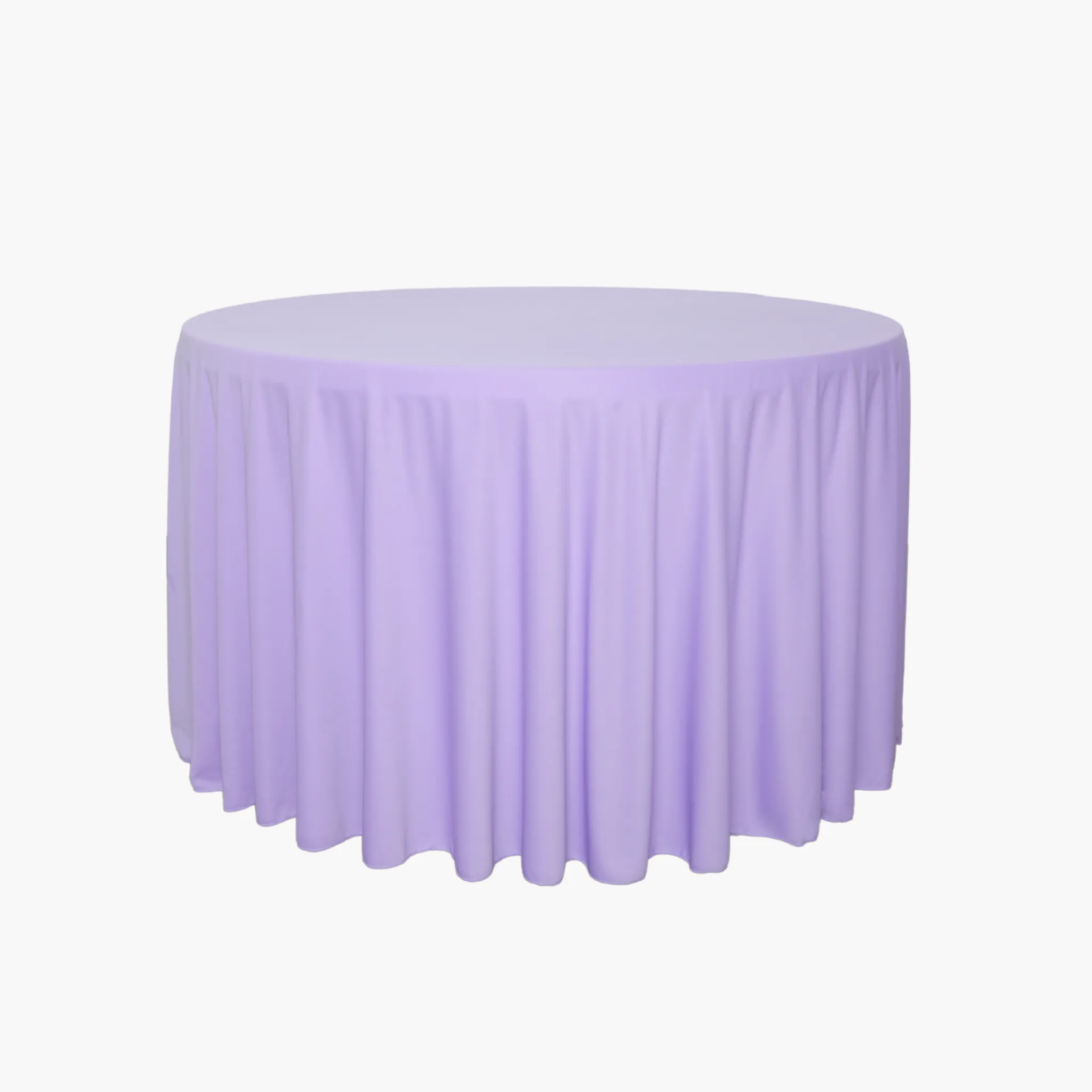 Scuba 108" Round Tablecloth - Lavender