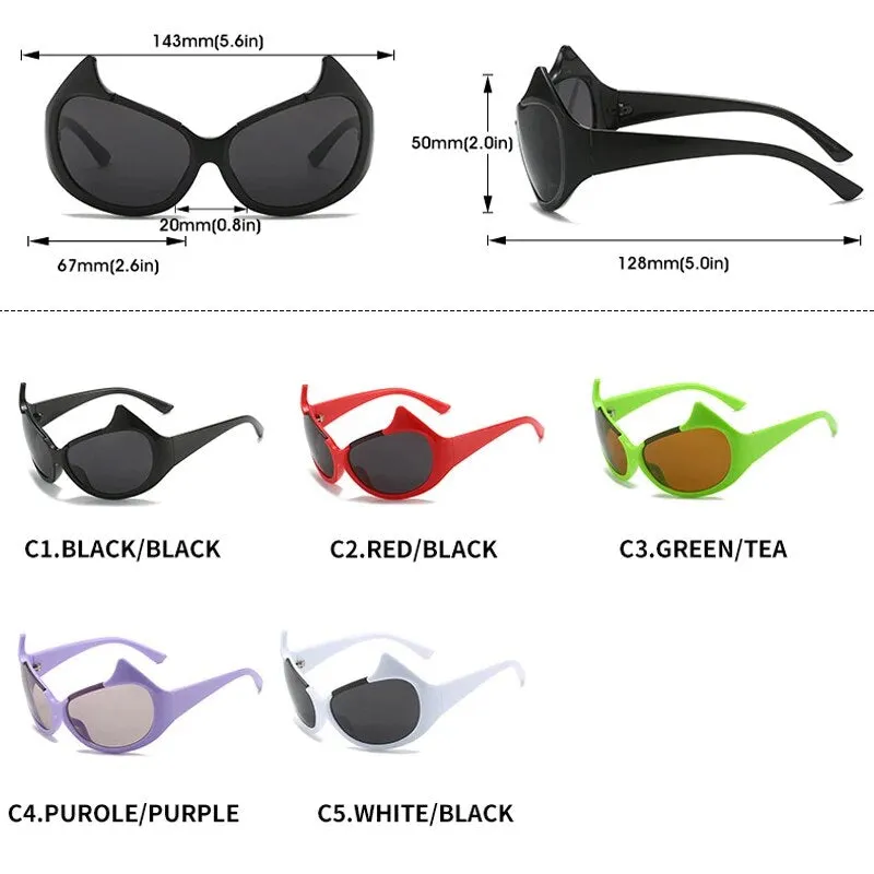 TEEK - Devious Cat Eye Sunglasses