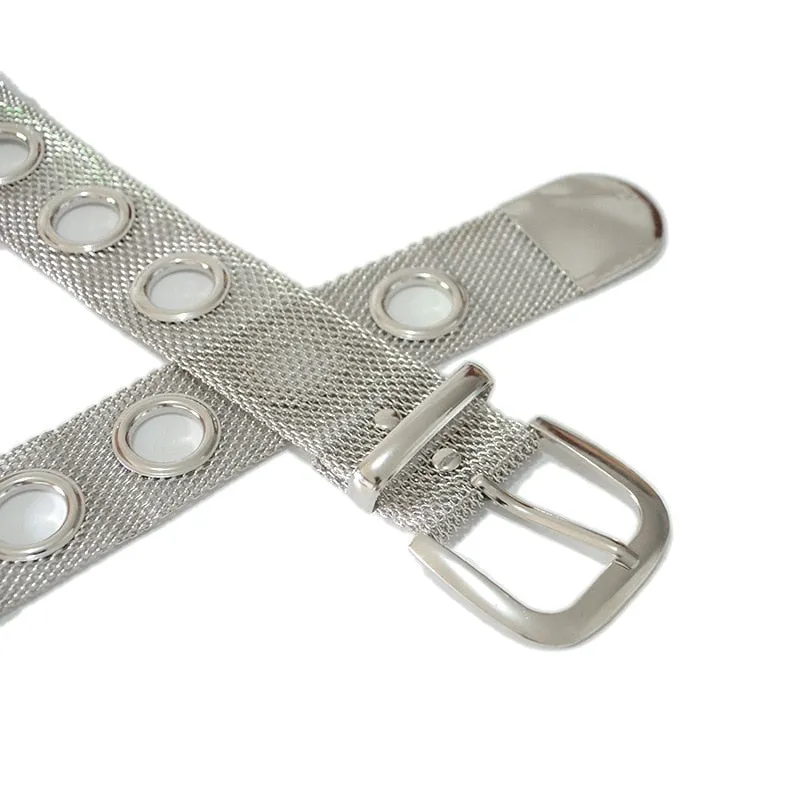 TEEK - Metal Mesh Buckle Belts