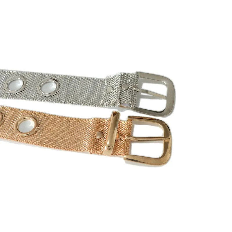 TEEK - Metal Mesh Buckle Belts